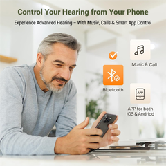 STZ Harmony ™ Rechargeable, Bluetooth RIC Digital Hearing aids