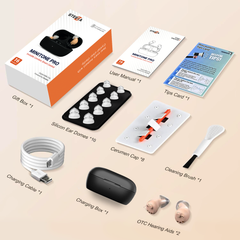 Minitone Pro ™ Discreet Rechargeable CIC Hearing Aids (App Controled)