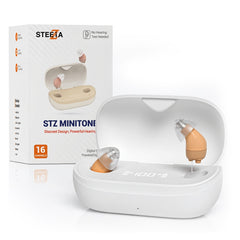 STZ Minitone ™ Rechargeable CIC hearing aids (Digital 16 channels chip) - Steezia