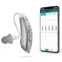 Behind ear hearing aids, Bluetooth with App control (Ref: SF101)