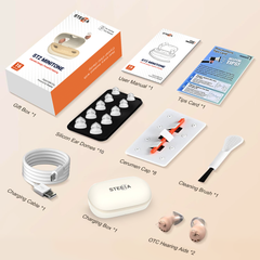 STZ Minitone ™ Rechargeable CIC hearing aids (Digital 16 channels chip)