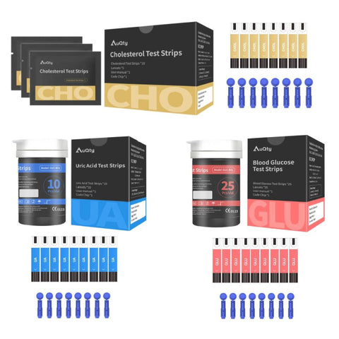 Test Strips for AuQty GUC the 3 In 1 Monitor