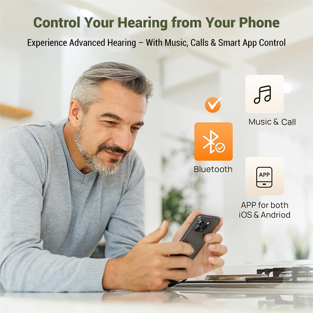 STZ Harmony ™ Rechargeable, Bluetooth RIC Digital Hearing aids