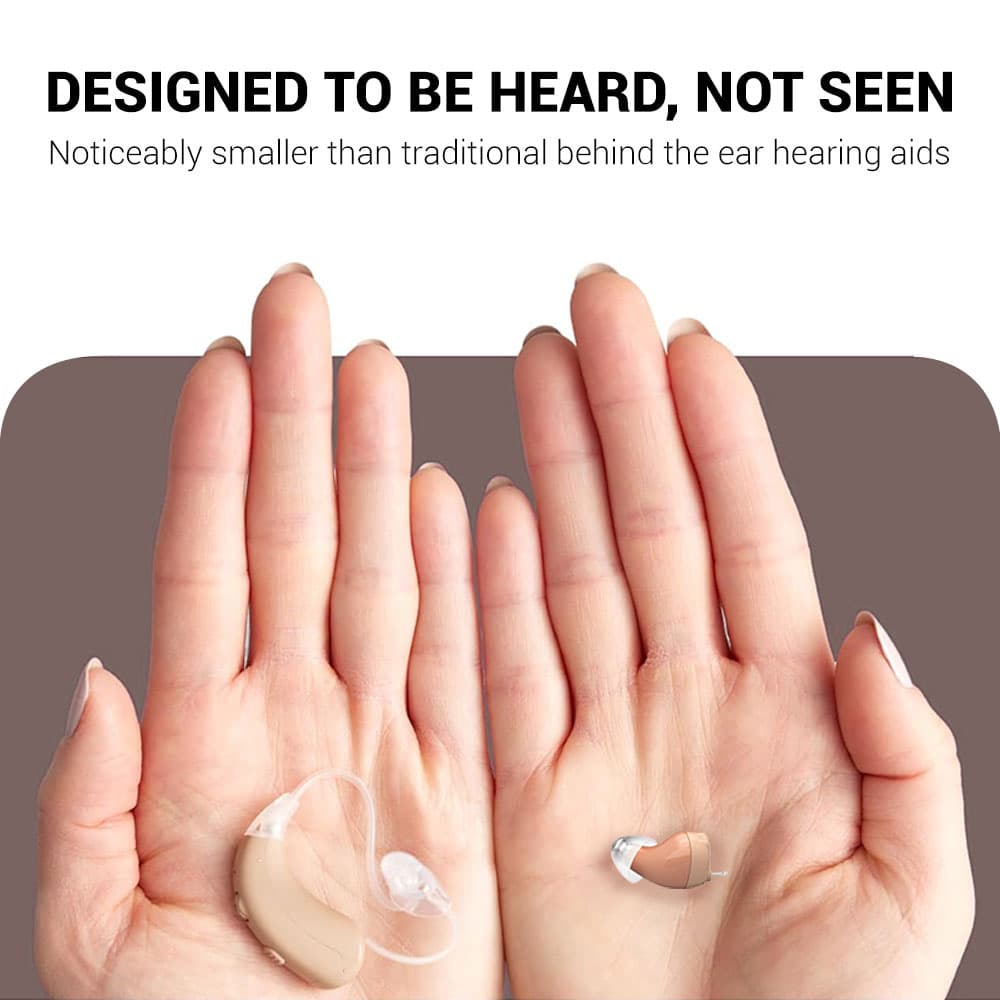 Minitone Pro ™ Discreet Rechargeable CIC Hearing Aids (App Controled) Secondary image