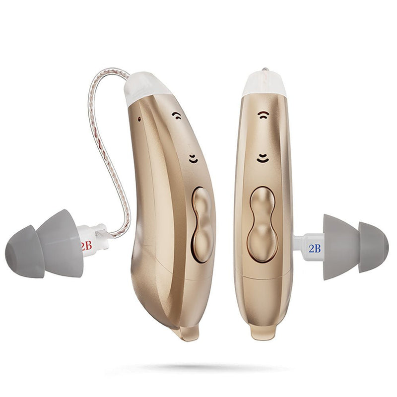 Behind ear hearing aids, Bluetooth with App control (Ref: SF101) - Steezia