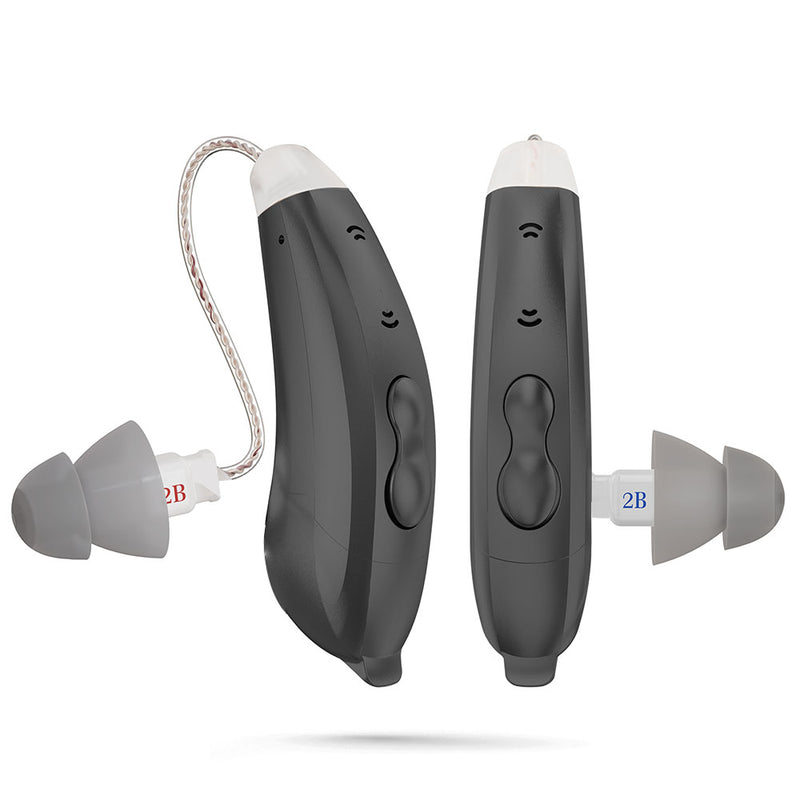 Behind ear hearing aids, Bluetooth with App control (Ref: SF101) - Steezia