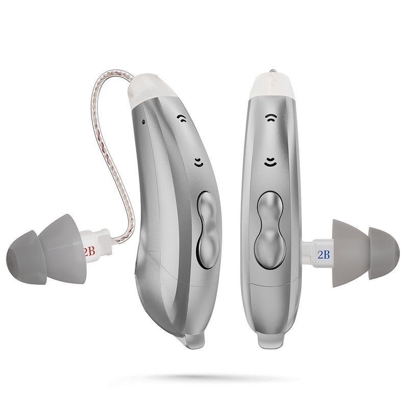 Behind ear hearing aids, Bluetooth with App control (Ref: SF101) - Steezia