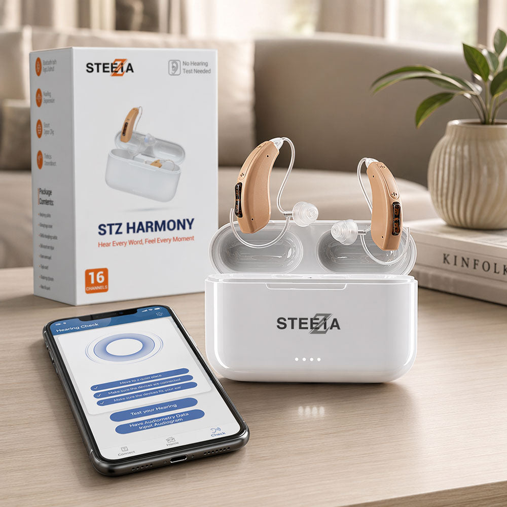 STZ Harmony ™ Rechargeable, Bluetooth RIC Digital Hearing aids