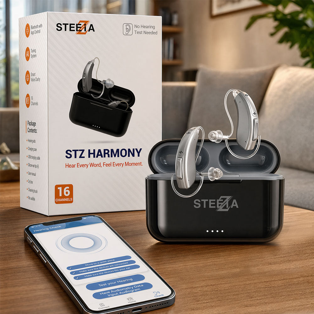 STZ Harmony ™ Rechargeable, Bluetooth RIC Digital Hearing aids