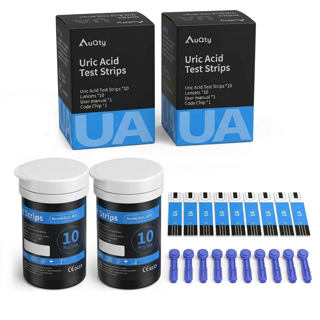 Uric Test Strips for AuQty GUC the 3 In 1 Monitor - Steezia