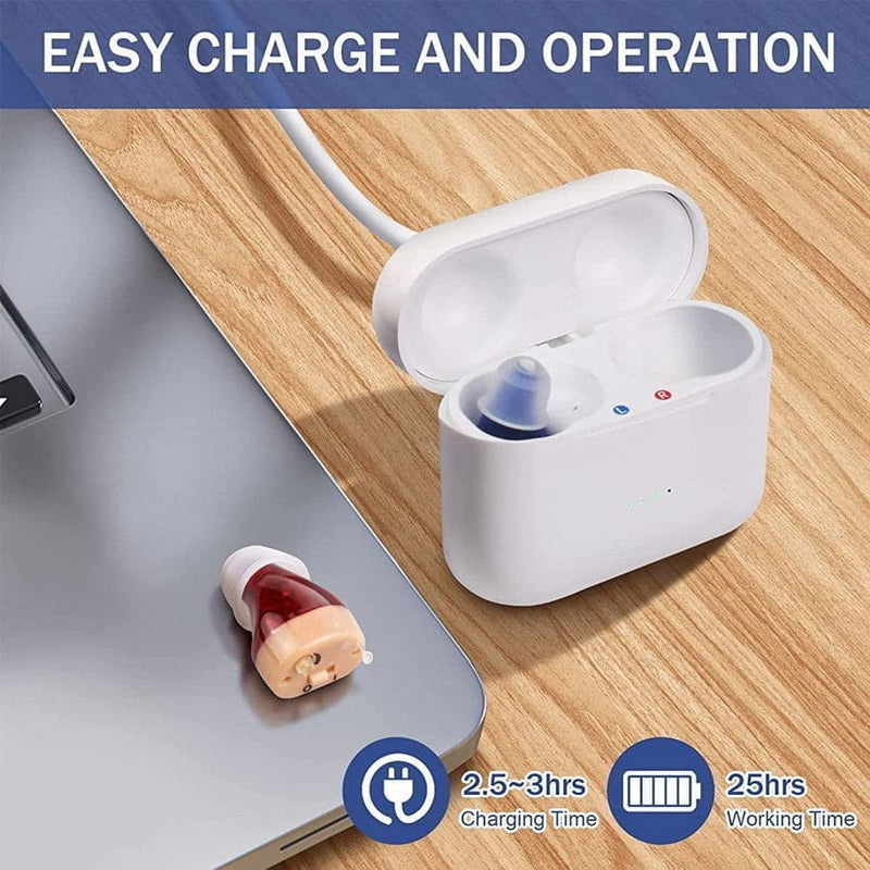 STZ Mini: Rechargeable CIC Hearing aids - Steezia