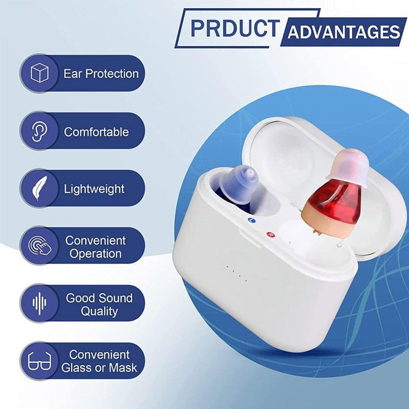 STZ Mini: Rechargeable CIC Hearing aids - Steezia