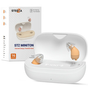 Rechargeable invisible digital hearing aids