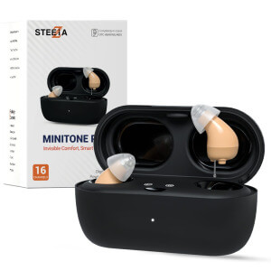 Minitone Pro - Rechargeable cic hearing aid with app control